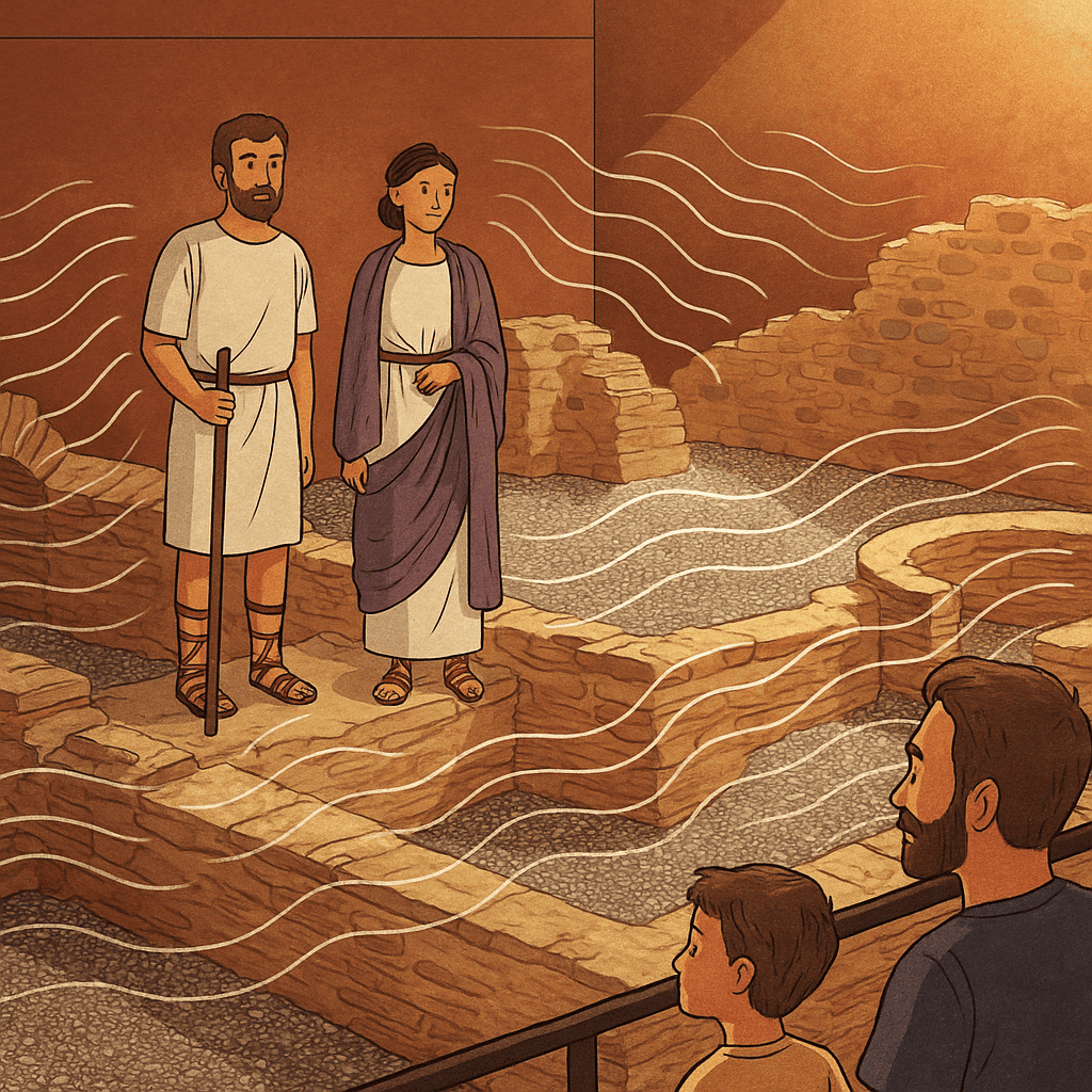 The Roman baths